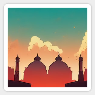 Lahore | Comics style Sticker